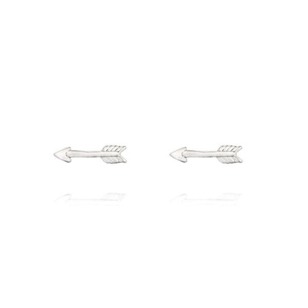 Cupid's Arrow Stud Earrings